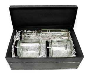 Black Faux-Leather Gift Box - Small Batch Jam Co